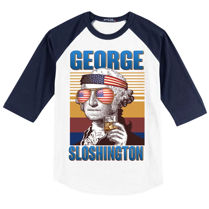 George Sloshington Baseball Sleeve Shirt