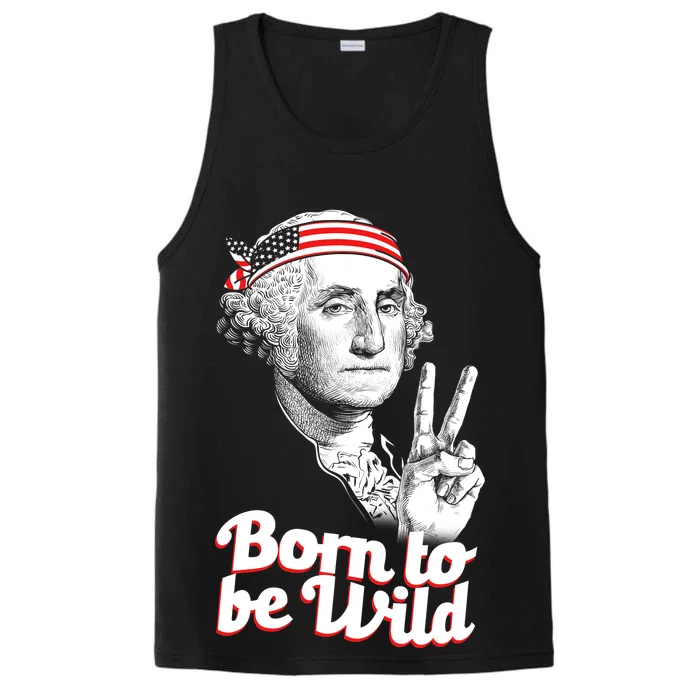 George Washington Born To Be Wild Performance Tank