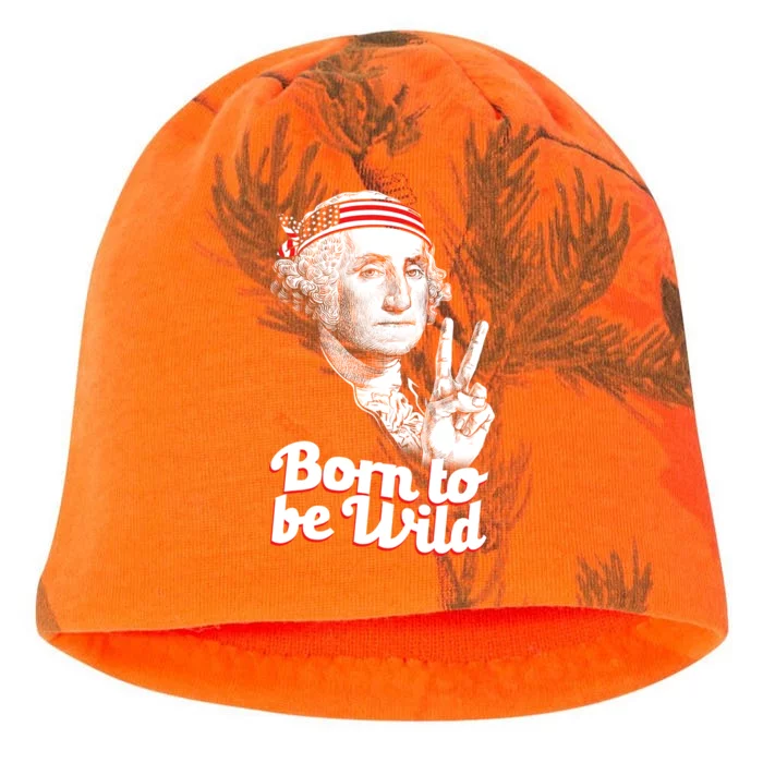 George Washington Born To Be Wild Kati - Camo Knit Beanie