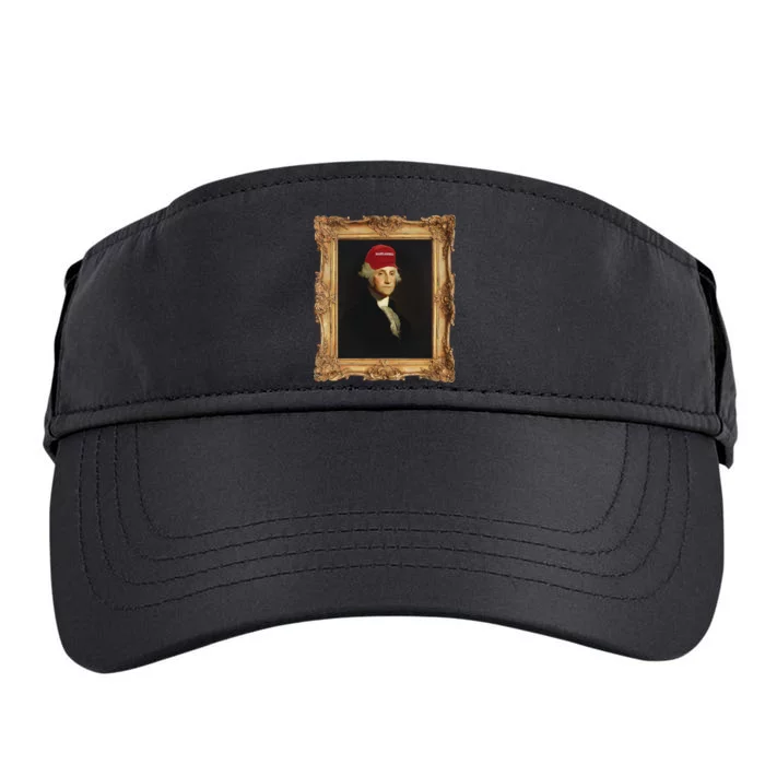 George Washington Make America Portrait Adult Drive Performance Visor