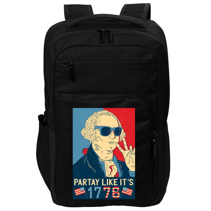 George Washington Party Like Its 1776 Impact Tech Backpack