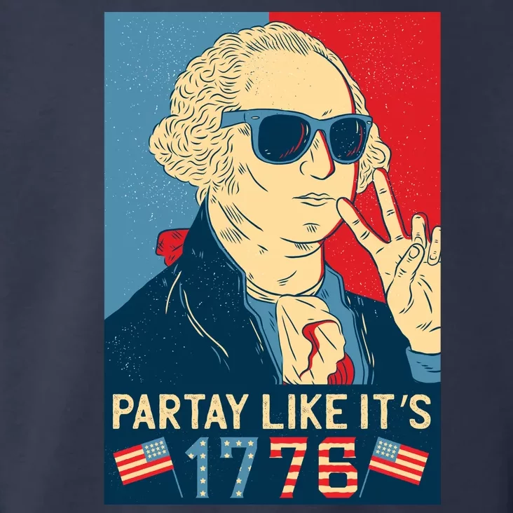 George Washington Party Like Its 1776 Toddler Hoodie