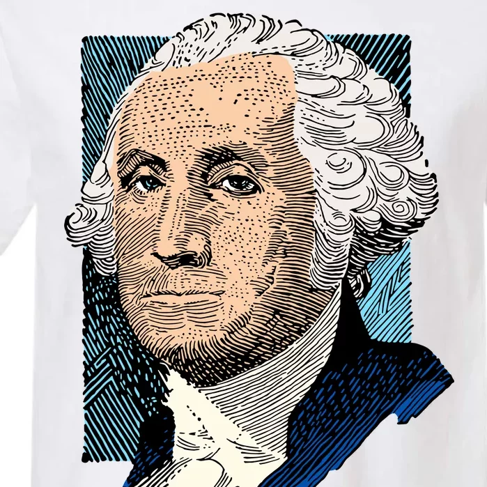 George Washington Portrait Garment-Dyed Heavyweight T-Shirt