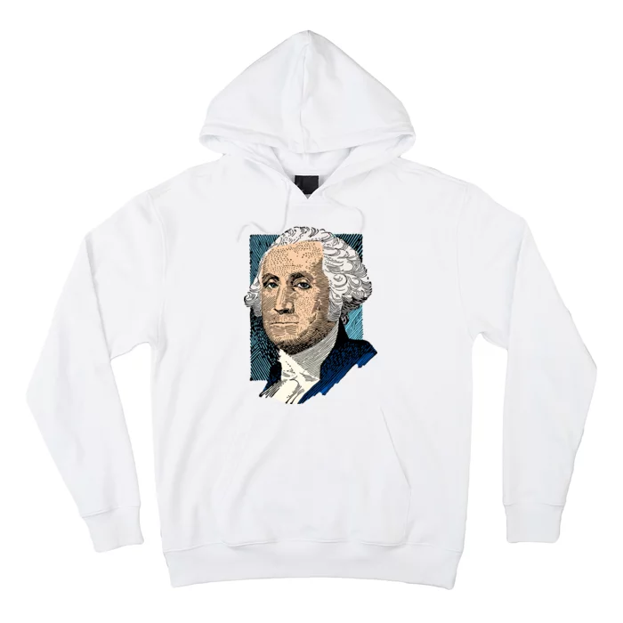 George Washington Portrait Hoodie