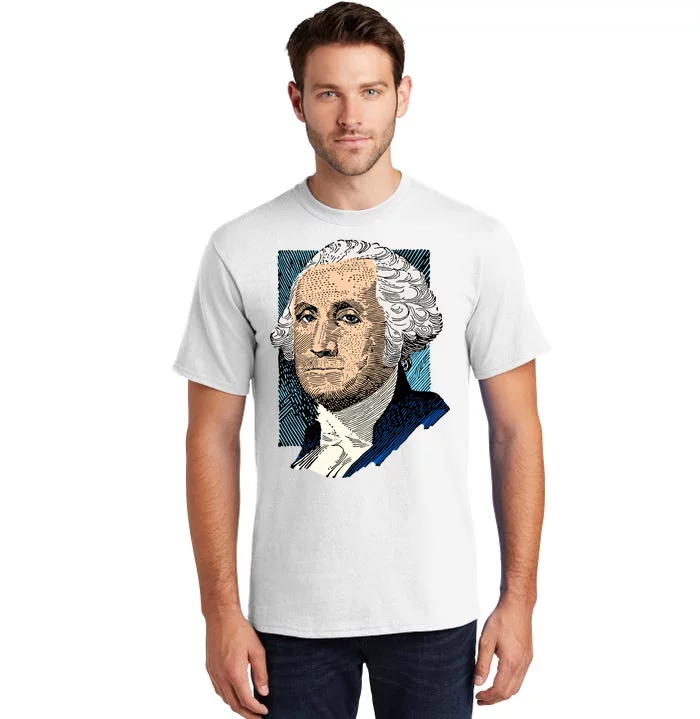 George Washington Portrait Tall T-Shirt