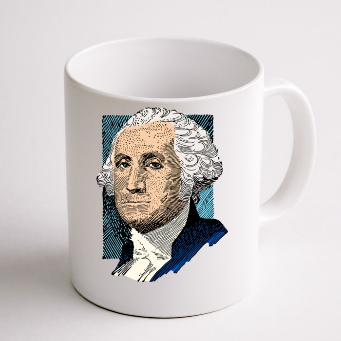 George Washington Portrait Front & Back Coffee Mug