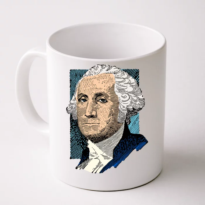 George Washington Portrait Front & Back Coffee Mug