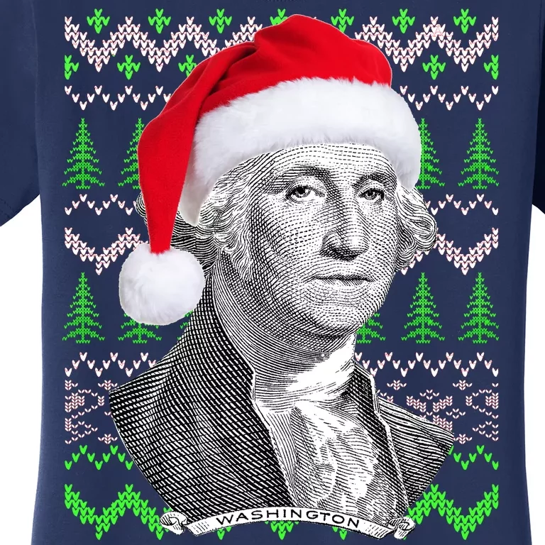 George Washington Ugly Christmas Sweater Women's T-Shirt