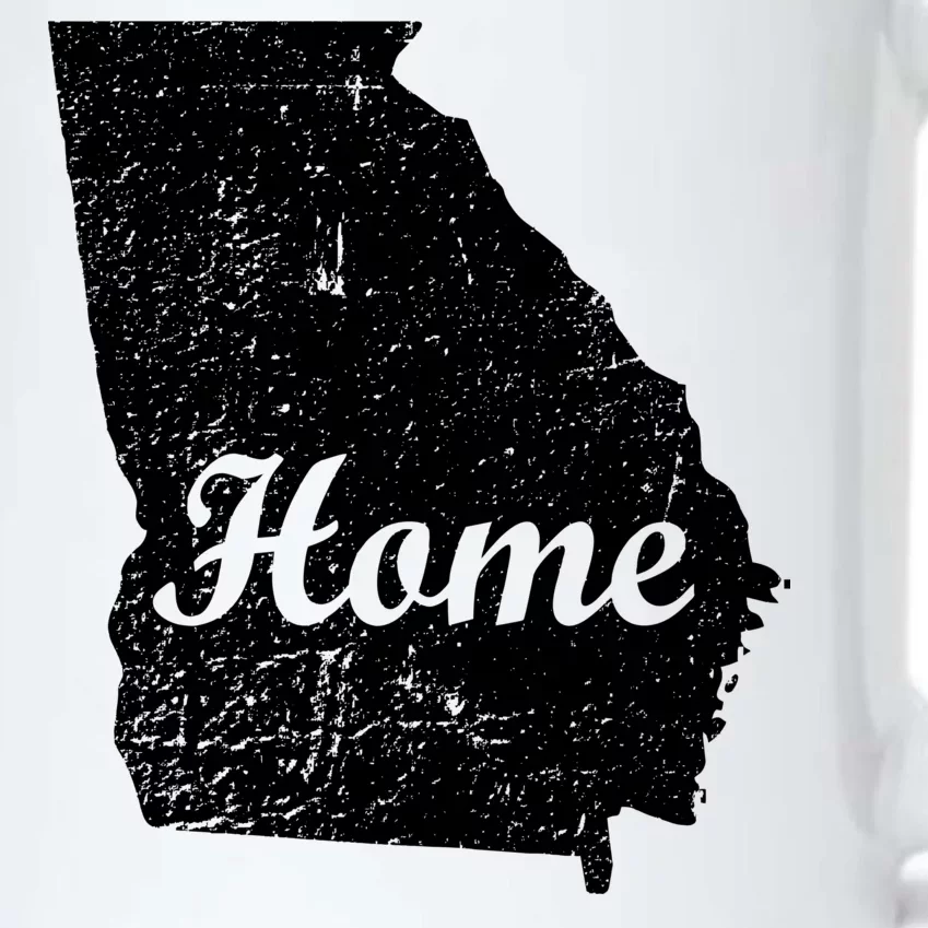 Georgia Home State Black Color Changing Mug