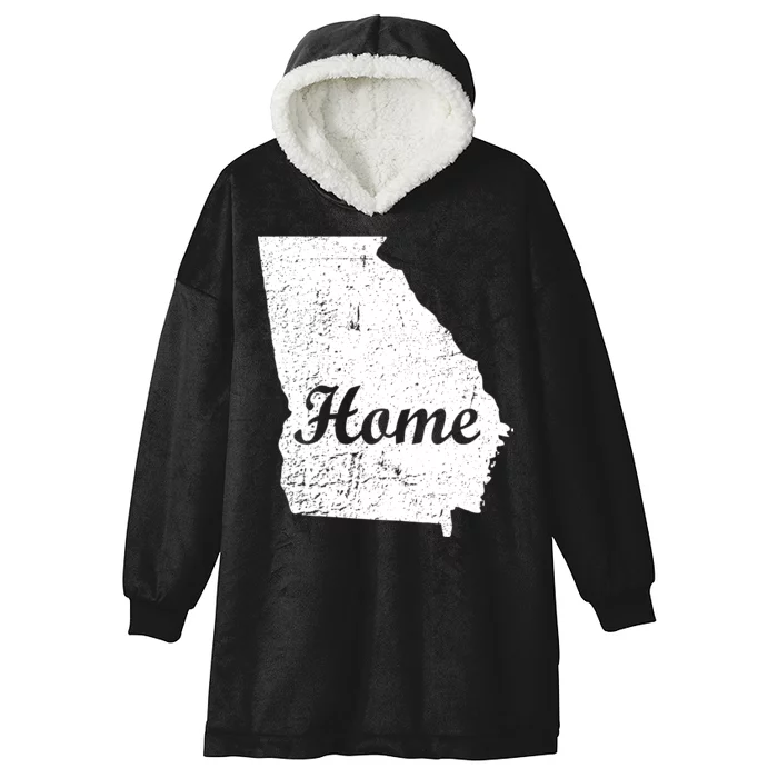 Georgia Home State Hooded Wearable Blanket