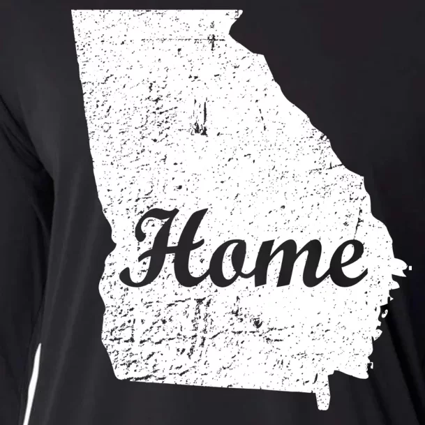 Georgia Home State Cooling Performance Long Sleeve Crew