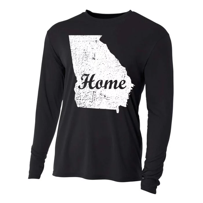 Georgia Home State Cooling Performance Long Sleeve Crew