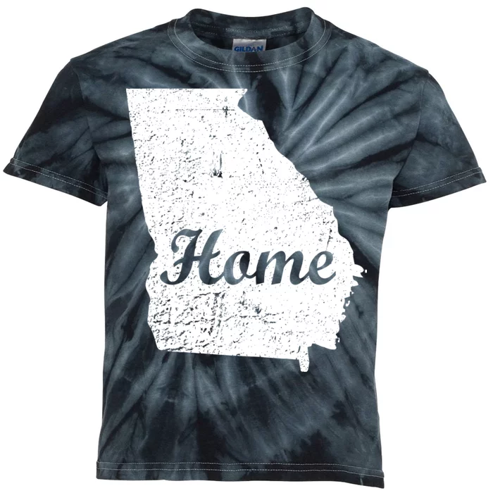 Georgia Home State Kids Tie-Dye T-Shirt