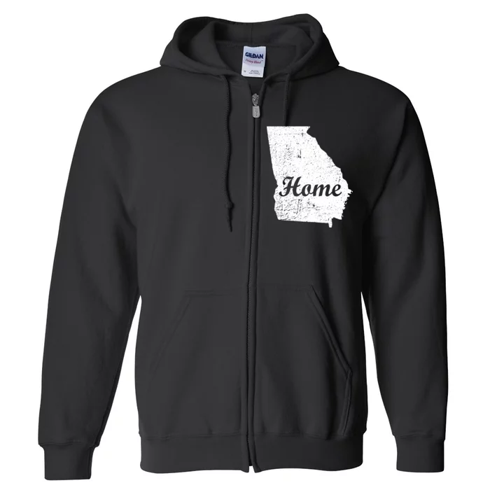 Georgia Home State Full Zip Hoodie