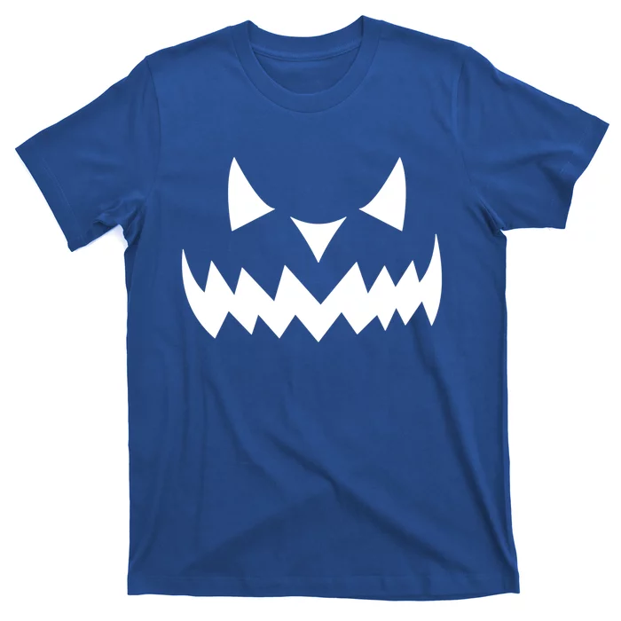 Grinning Evil Pumpkin Face Gift T-Shirt