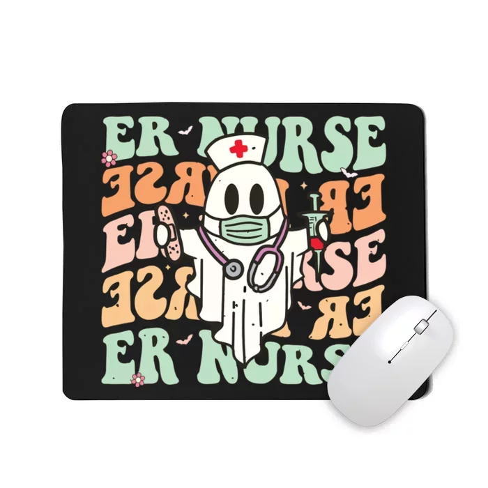 Groovy Emergency Room Nurse Funny Halloween Costume Er Nurse Mousepad