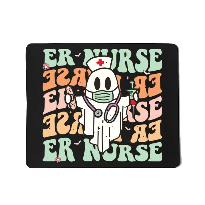 Groovy Emergency Room Nurse Funny Halloween Costume Er Nurse Mousepad