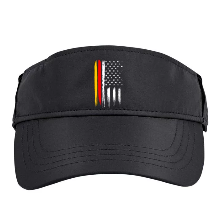 German American Oktoberfest Flag Adult Drive Performance Visor