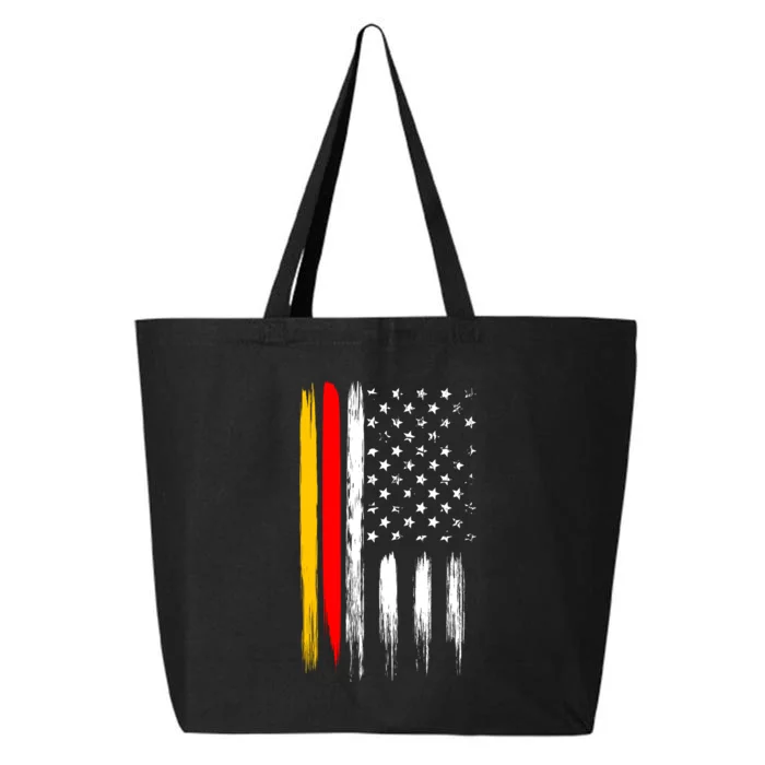 German American Oktoberfest Flag 25L Jumbo Tote