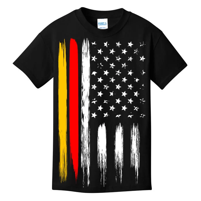 German American Oktoberfest Flag Kids T-Shirt