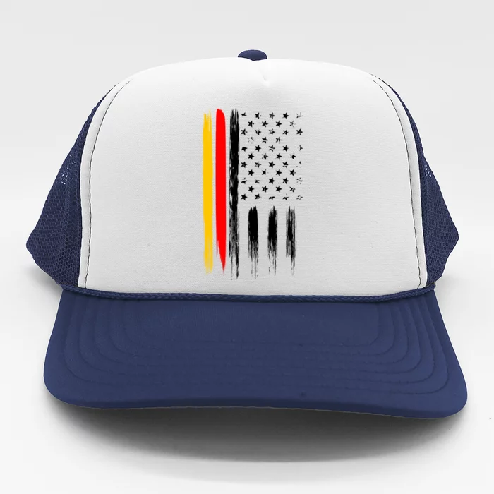 German American Oktoberfest Flag Trucker Hat