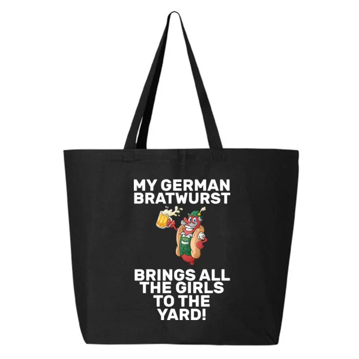 German Bratwurst Brings Girls To The Yard 25L Jumbo Tote