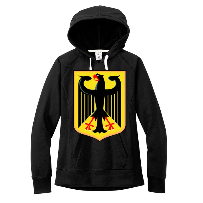 German Emblem Women's Fleece Hoodie