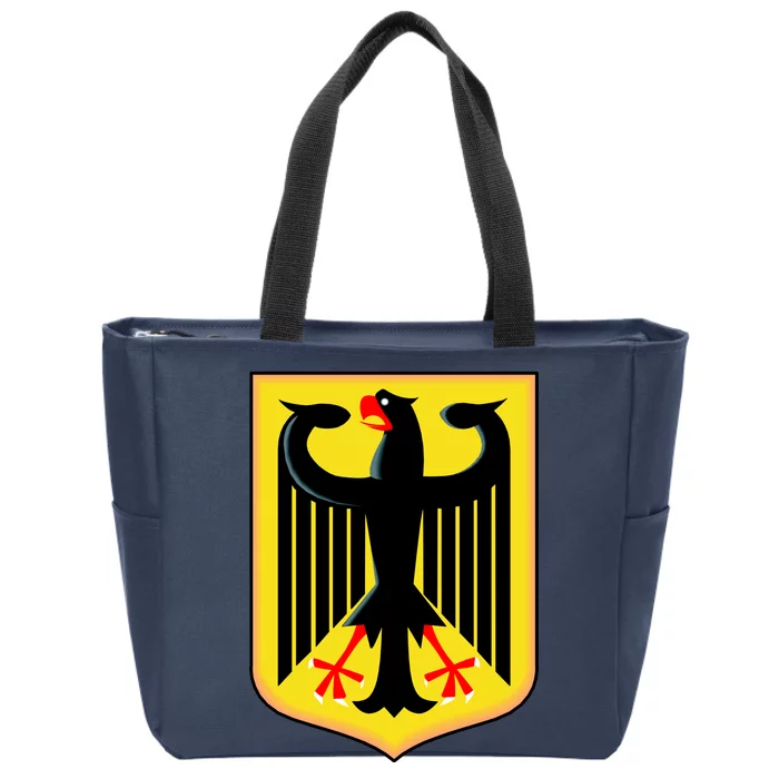 German Emblem Zip Tote Bag