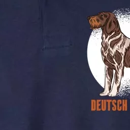 German Wirehaired Pointer Dog Softstyle Adult Sport Polo