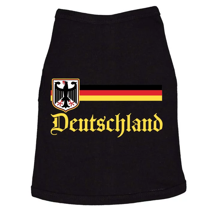 Germany Flag Stripe Logo Doggie Tank