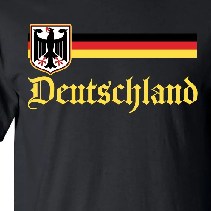 Germany Flag Stripe Logo Tall T-Shirt | TeeShirtPalace