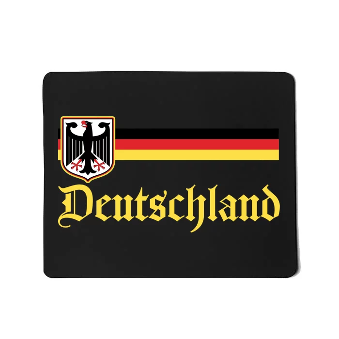 Germany Flag Stripe Logo Mousepad