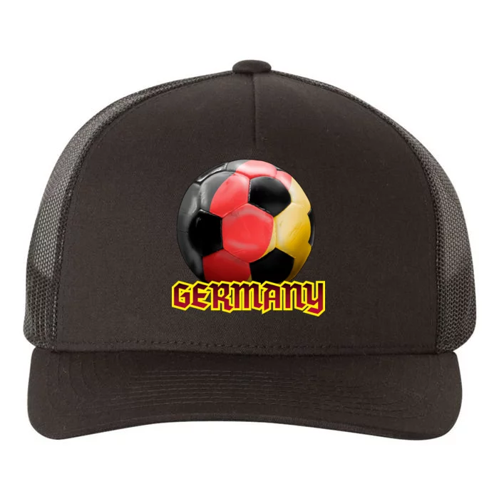 Germany Soccer Logo Yupoong Adult 5-Panel Trucker Hat