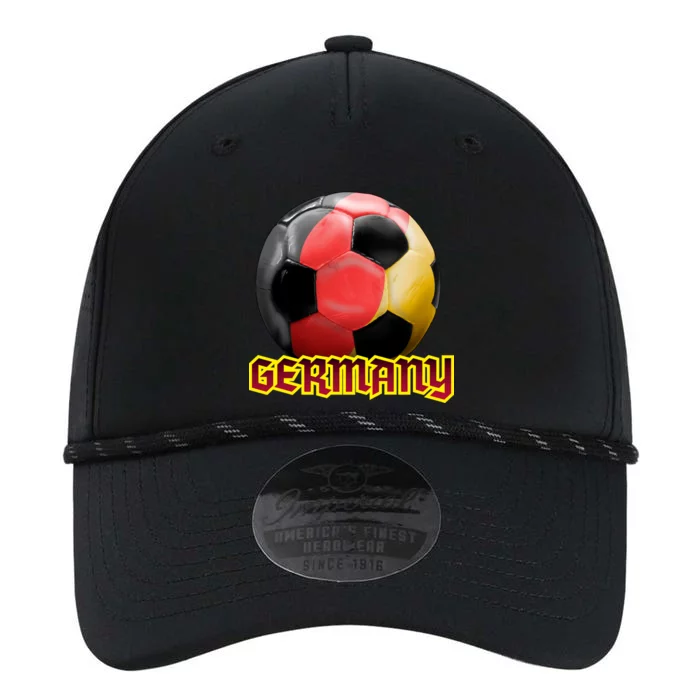 Germany Soccer Logo Performance The Dyno Cap