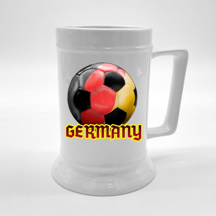 Germany Soccer Logo Front & Back Beer Stein