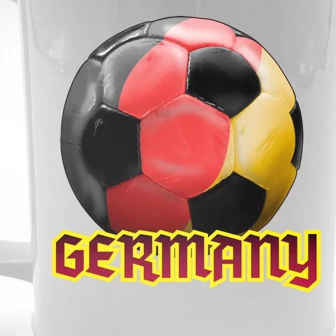 Germany Soccer Logo Front & Back Beer Stein