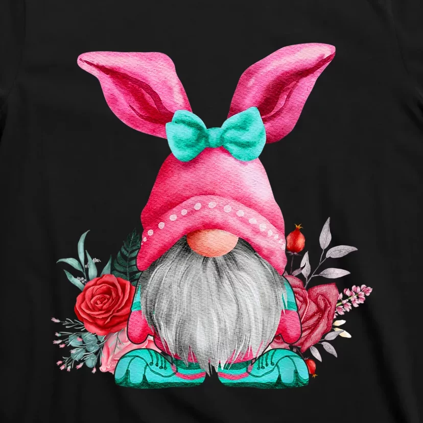 Gnome Easter Spring Gnomes Egg Hunting T-Shirt