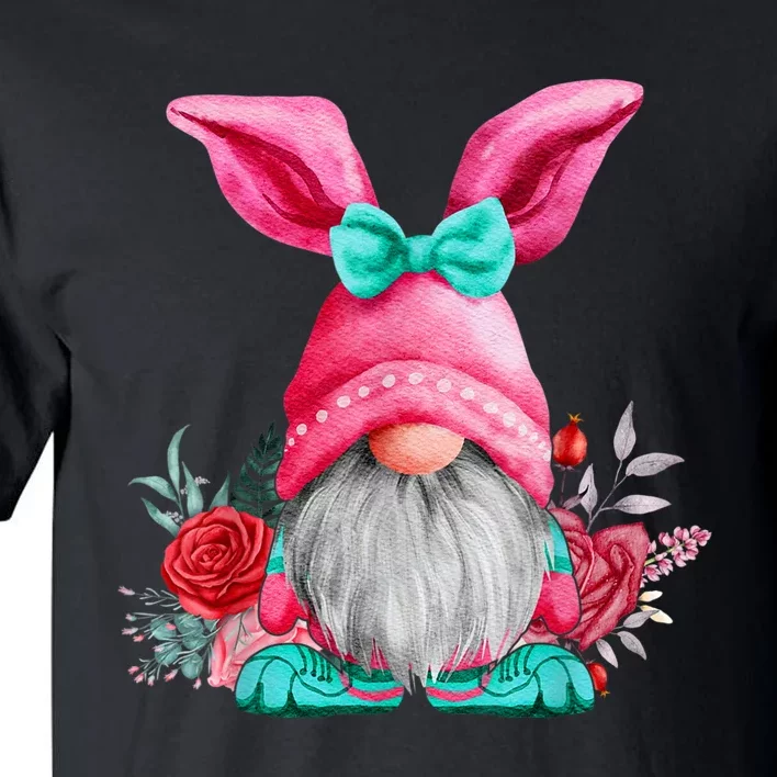 Gnome Easter Spring Gnomes Egg Hunting Tall T-Shirt