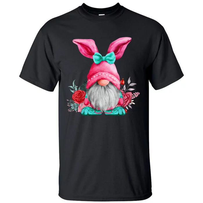 Gnome Easter Spring Gnomes Egg Hunting Tall T-Shirt