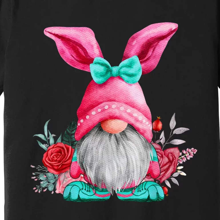 Gnome Easter Spring Gnomes Egg Hunting Premium T-Shirt