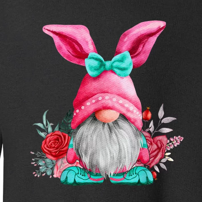 Gnome Easter Spring Gnomes Egg Hunting Toddler Sweatshirt