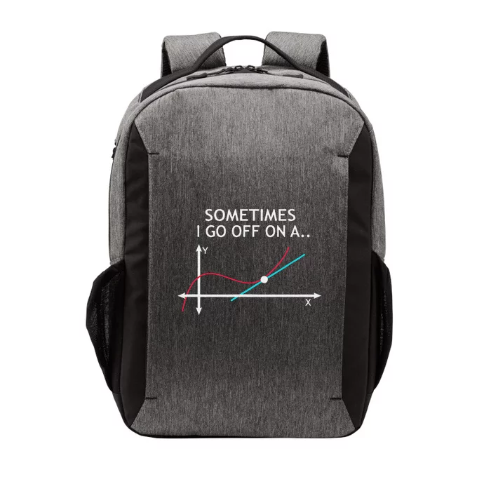 Geek equation study solve Sometimes I go off on a Tangent Vector Backpack