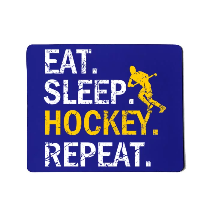 Great Eat Sleep Hockey Repeat Costume Sport Gift Meaningful Gift Mousepad