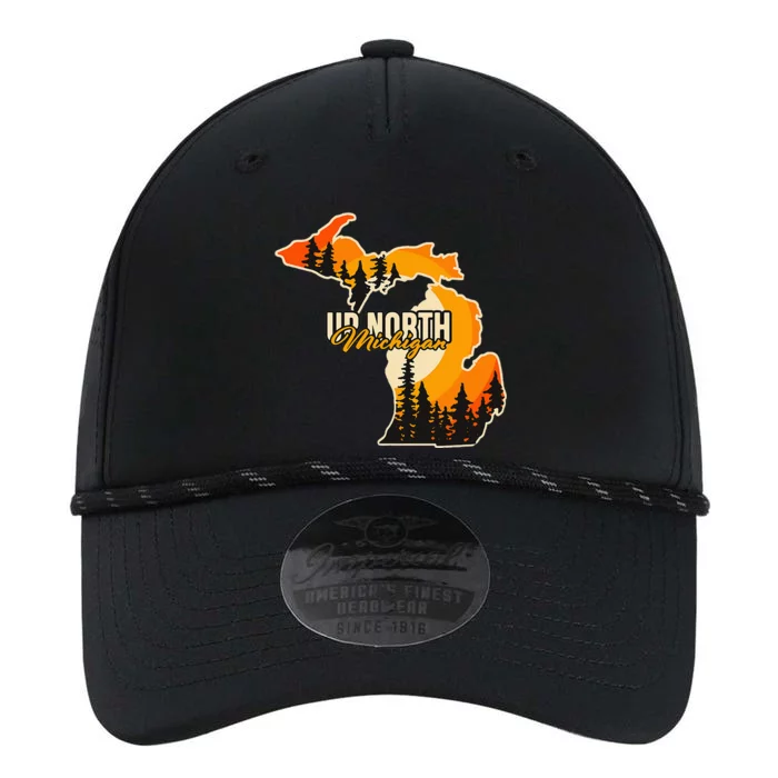 Go Explore State Of Michigan Apparel Up North Hiking Performance The Dyno Cap