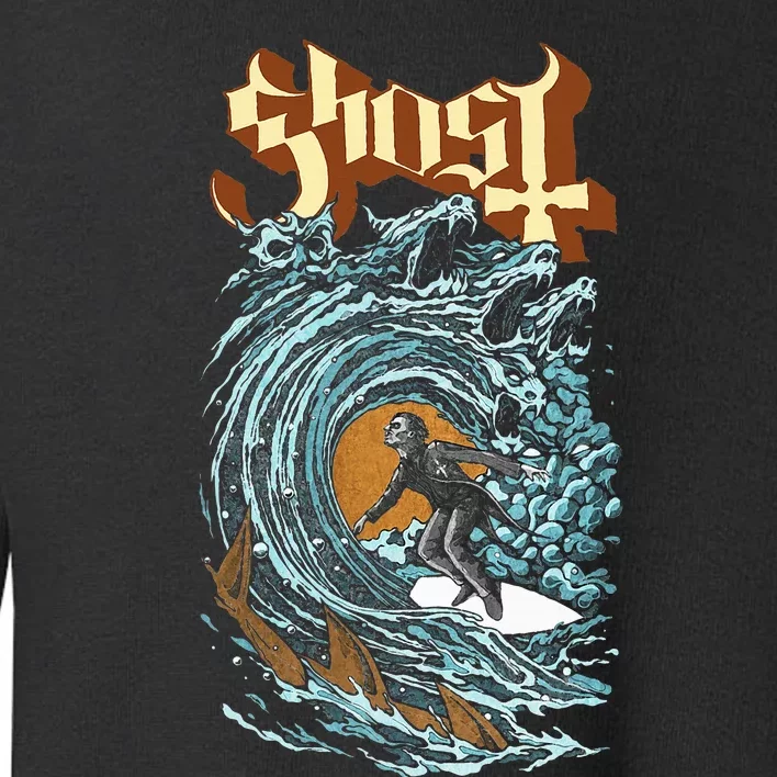 Ghost Evil Surfer Toddler Sweatshirt