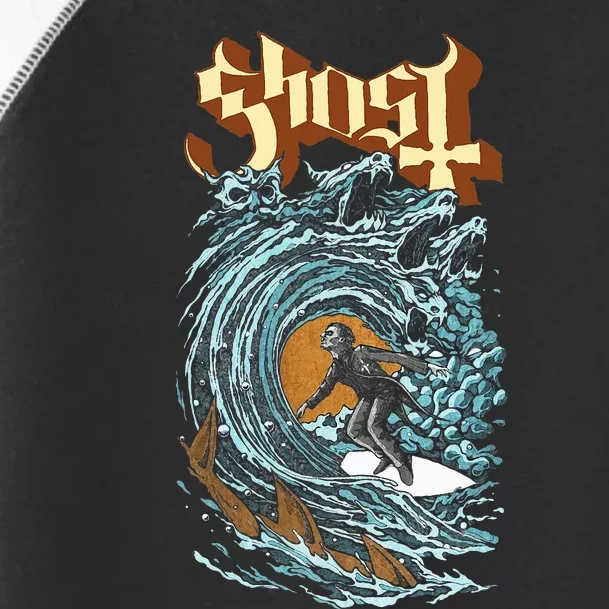 Ghost Evil Surfer Toddler Fine Jersey T-Shirt