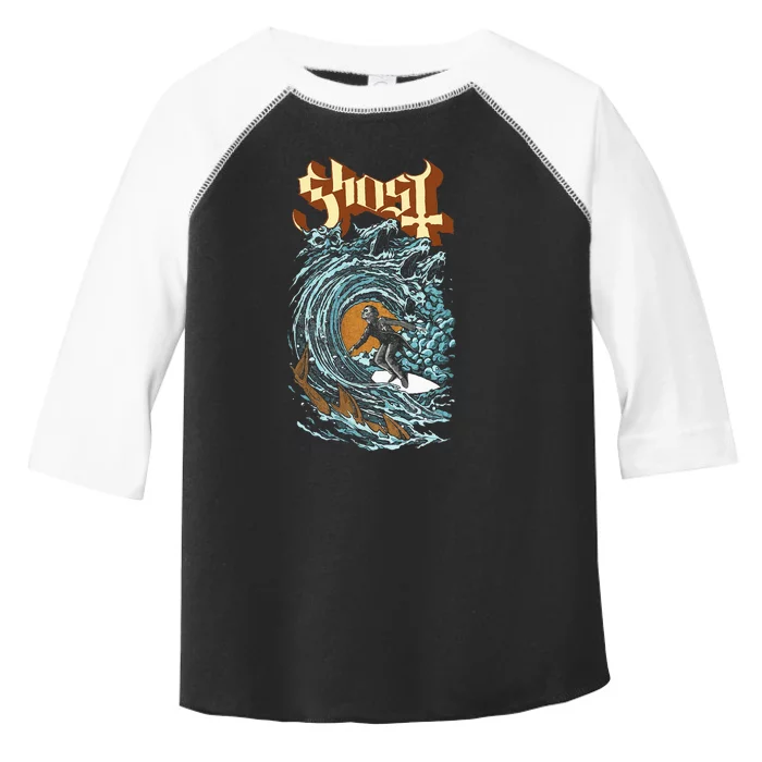 Ghost Evil Surfer Toddler Fine Jersey T-Shirt