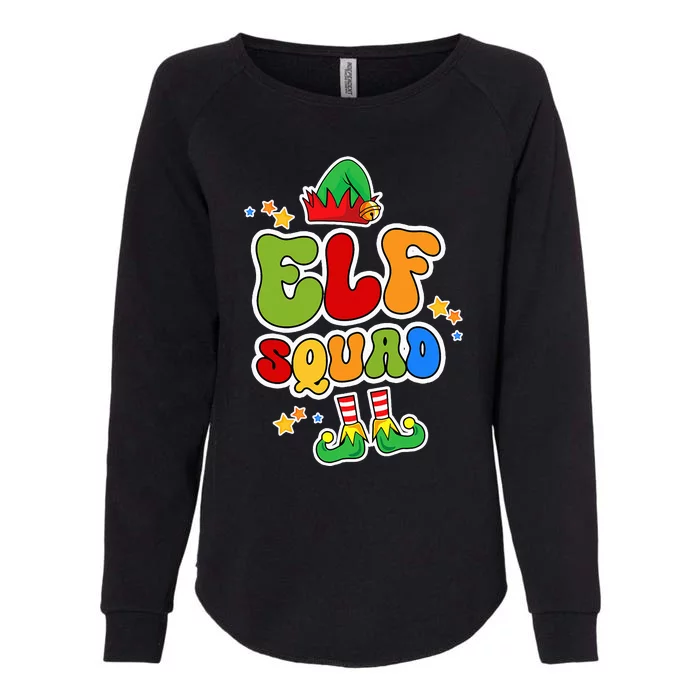 Groovy Elf Squad Womens California Wash Sweatshirt