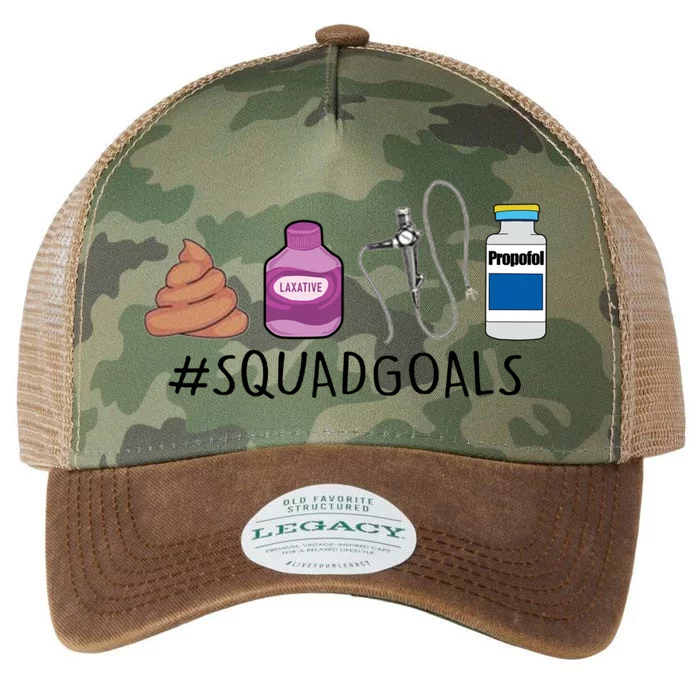 Gi Endo Squad Goals Funny Gi Nurse Colonoscopy Endoscopy Rn Gift Legacy Tie Dye Trucker Hat