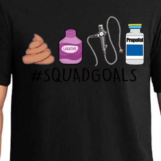 Gi Endo Squad Goals Funny Gi Nurse Colonoscopy Endoscopy Rn Gift Pajama Set